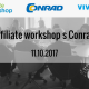 3. Affiliate workshop s Conrad.cz